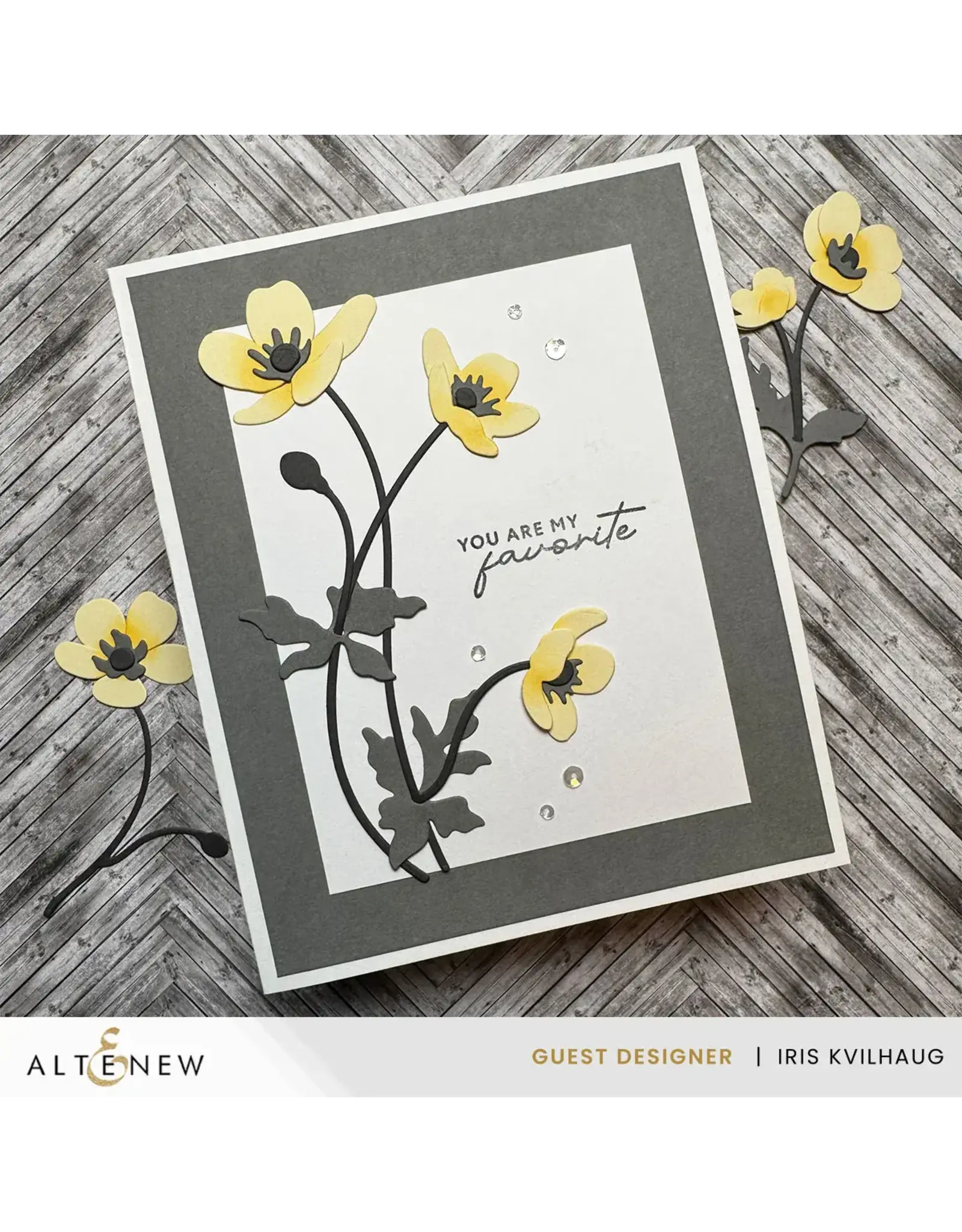 ALTENEW ALTENEW CRAFT-A-FLOWER: BUTTERCUP BUNCH LAYERING DIE SET