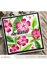 ALTENEW ALTENEW JOYFUL GARDEN 3D EMBOSSING FOLDER AND STENCIL SET BUNDLE