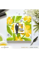 ALTENEW ALTENEW JOYFUL GARDEN 3D EMBOSSING FOLDER AND STENCIL SET BUNDLE