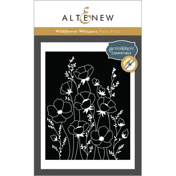 ALTENEW ALTENEW BETTERPRESS WILDFLOWER WHISPERS PRESS PLATES