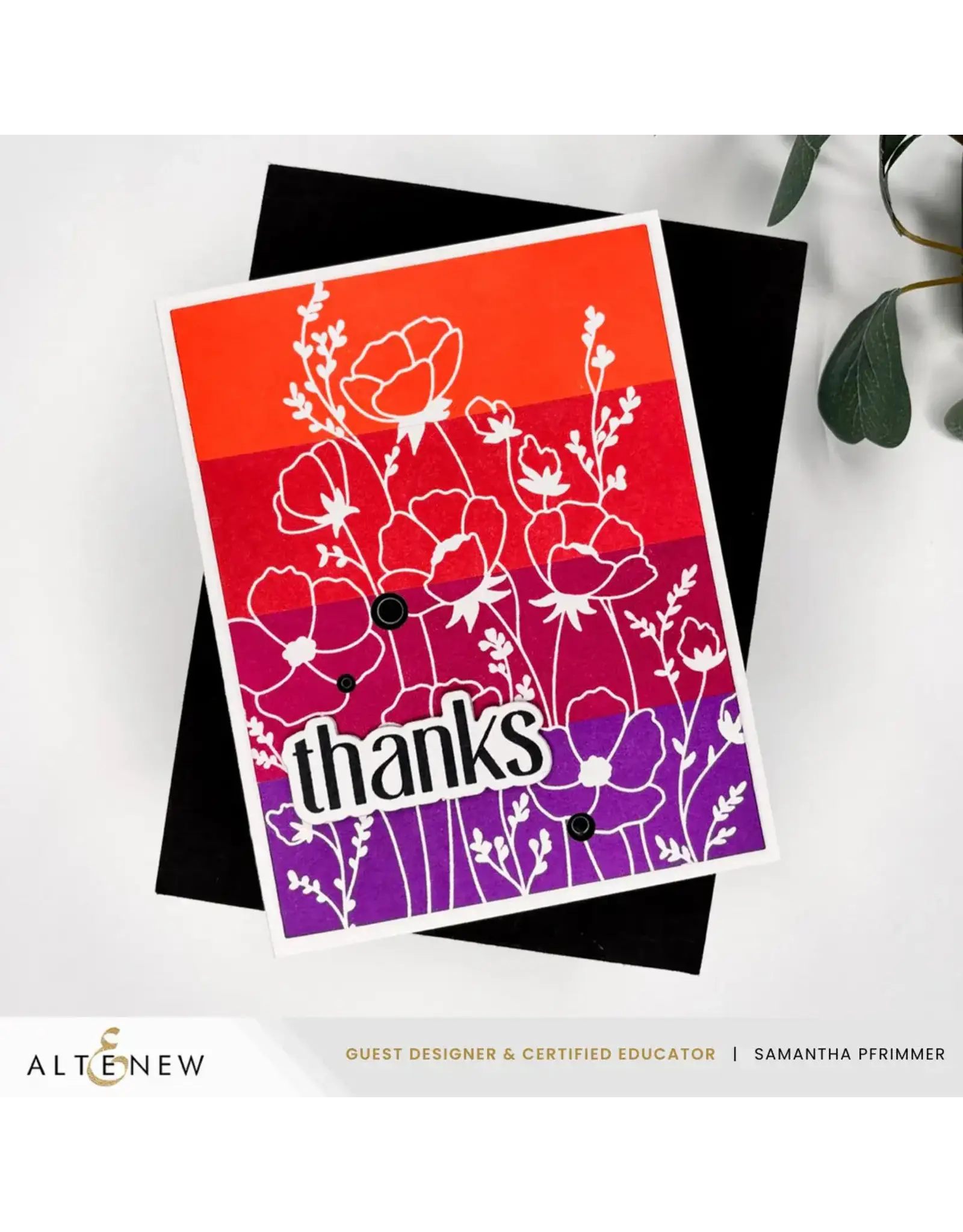 ALTENEW ALTENEW BETTERPRESS WILDFLOWER WHISPERS PRESS PLATES