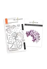 ALTENEW ALTENEW POP-IT-UP: BLOOMING HYDRANGEA CLEAR STAMP & DIE SET