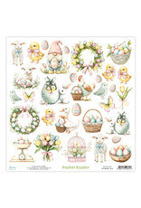MINTAY MINTAY PASTEL EASTER BASIC ELEMENTS 12x12 CARDSTOCK