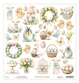 MINTAY MINTAY PASTEL EASTER BASIC ELEMENTS 12x12 CARDSTOCK