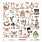 MINTAY MINTAY CUTE MYSTERY BASIC ELEMENTS 12x12 CARDSTOCK