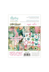 MINTAY MINTAY ART JOURNAL MAGIC COLORS 6x8 PAPER PAD 24 SHEETS