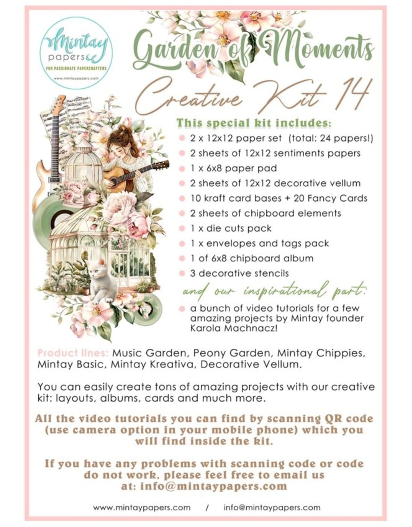 MINTAY MINTAY GARDEN OF MOMENTS CREATIVE KIT