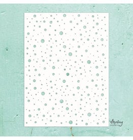 MINTAY MINTAY KREATIVA DOTS 6x8 STENCIL