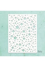 MINTAY MINTAY KREATIVA STARS 6x8 STENCIL