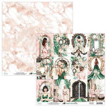 MINTAY MINTAY LADY'S SECRET #06 12x12 CARDSTOCK
