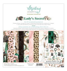 MINTAY MINTAY LADY'S SECRET 12x12 COLLECTION PACK 12 SHEETS