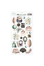 MINTAY MINTAY LADY'S SECRET 6x12 PAPER STICKERS - ELEMENTS