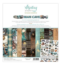 MINTAY MINTAY MAN CAVE 12x12 COLLECTION PACK 12 SHEETS