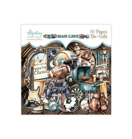 MINTAY MINTAY MAN CAVE PAPER DIE-CUTS 60/PK