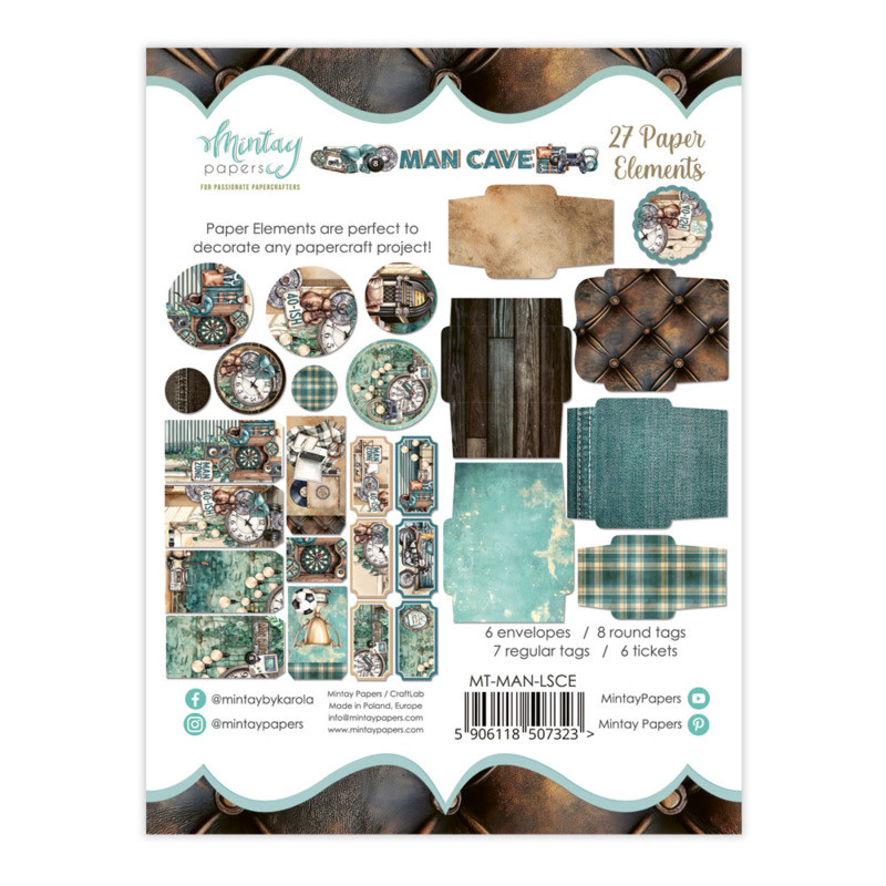 MINTAY MINTAY MAN CAVE PAPER ELEMENTS 27/PK