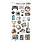 MINTAY MINTAY MAN CAVE 6x12 PAPER STICKERS - ELEMENTS