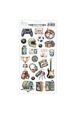 MINTAY MINTAY MAN CAVE 6x12 PAPER STICKERS - ELEMENTS