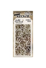 STAMPERS ANONYMOUS STAMPERS ANONYMOUS TIM HOLTZ SCRIBBLES LAYERING STENCIL