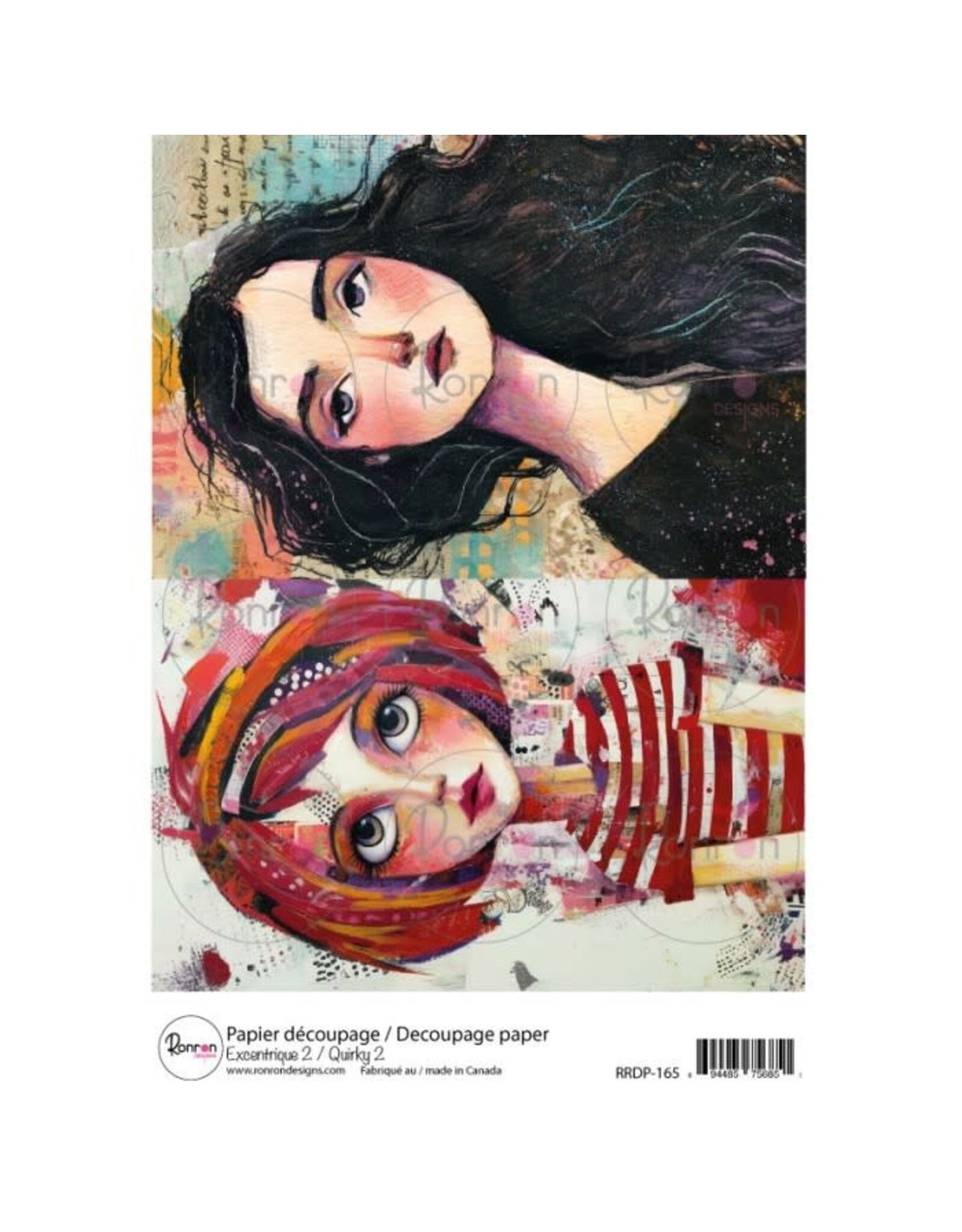 RONRON DESIGNS RONRON DESIGNS EXCENTRIQUE 2 RICE PAPER