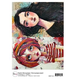 RONRON DESIGNS RONRON DESIGNS EXCENTRIQUE 2 RICE PAPER