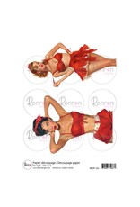 RONRON DESIGNS RONRON DESIGNS PIN UP 5 RICE PAPER