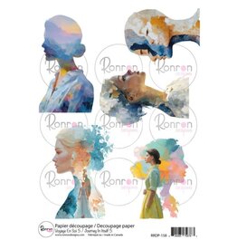 RONRON DESIGNS RONRON DESIGNS VOYAGE EN SOI 5 RICE PAPER