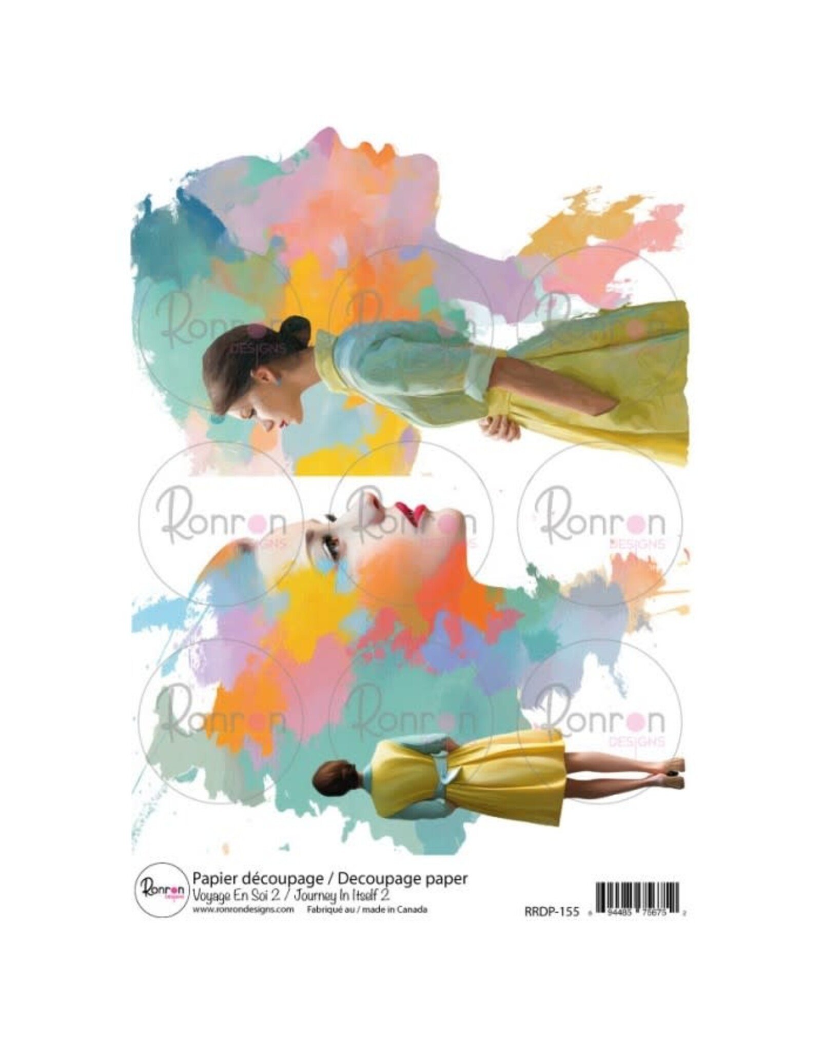 RONRON DESIGNS RONRON DESIGNS VOYAGE EN SOI 2 RICE PAPER