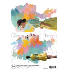 RONRON DESIGNS RONRON DESIGNS VOYAGE EN SOI 2 RICE PAPER