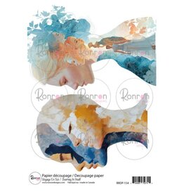 RONRON DESIGNS RONRON DESIGNS VOYAGE EN SOI RICE PAPER