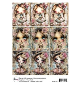 RONRON DESIGNS RONRON DESIGNS POUPETTES 3 RICE PAPER