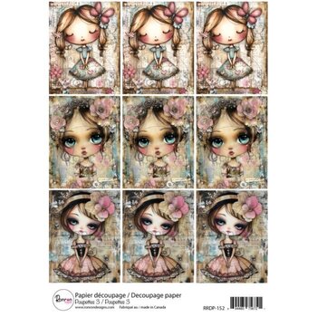 RONRON DESIGNS RONRON DESIGNS POUPETTES 3 RICE PAPER