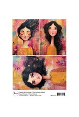 RONRON DESIGNS RONRON DESIGNS PENSIVE POUPETTE RICE PAPER