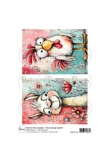 RONRON DESIGNS RONRON DESIGNS PETITS AMIS 4 RICE PAPER