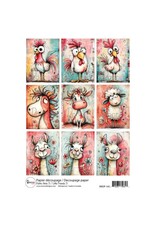 RONRON DESIGNS RONRON DESIGNS PETITS AMIS 3 RICE PAPER