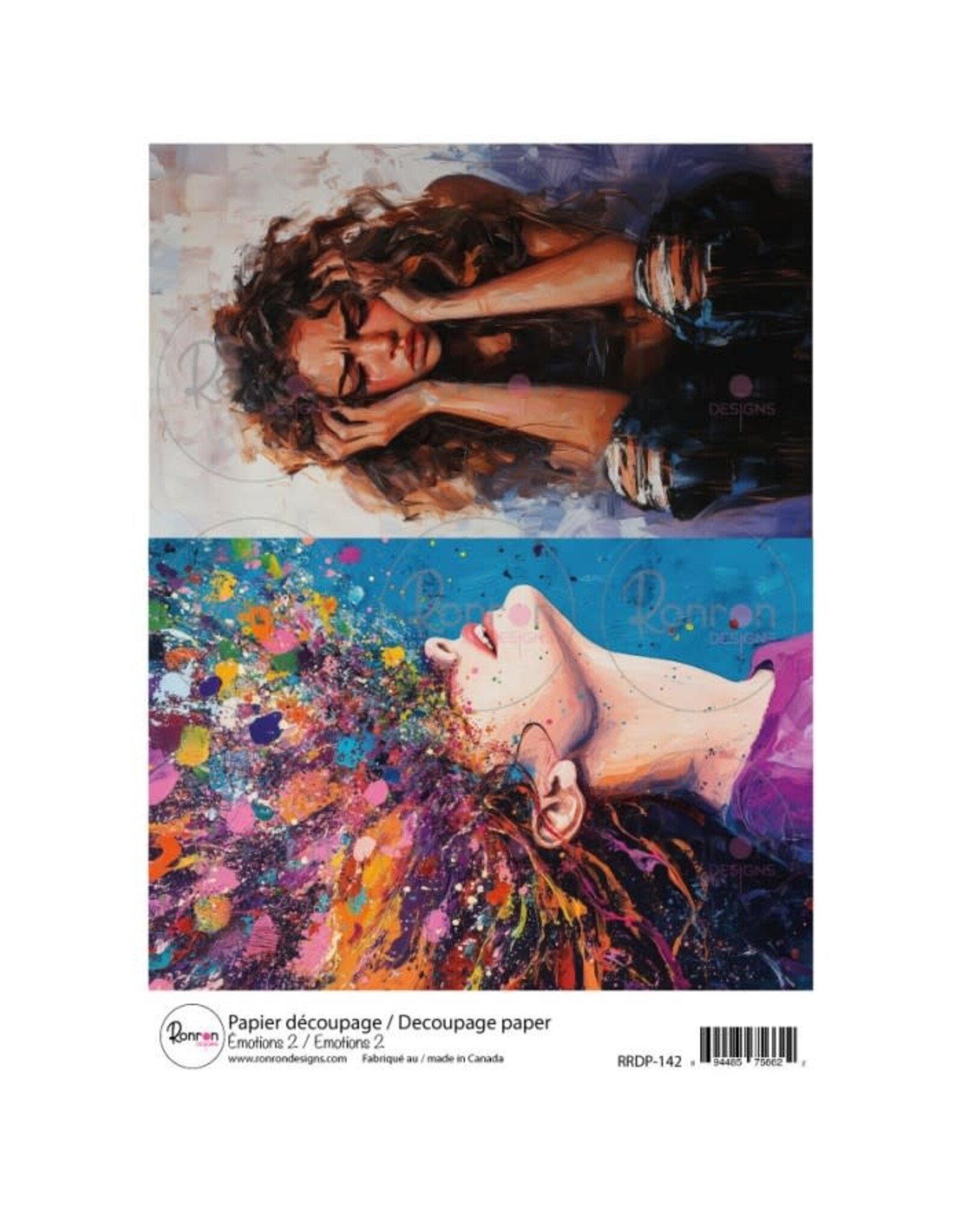 RONRON DESIGNS RONRON DESIGNS ÉMOTIONS 2 RICE PAPER