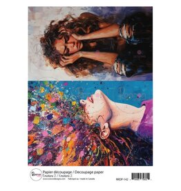 RONRON DESIGNS RONRON DESIGNS ÉMOTIONS 2 RICE PAPER