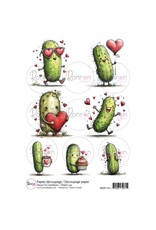 RONRON DESIGNS RONRON DESIGNS AMOUR DE CORNICHONS RICE PAPER