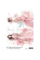 RONRON DESIGNS RONRON DESIGNS BELLES EN FLEURS 2 RICE PAPER