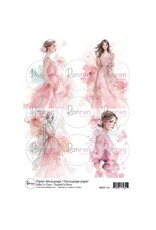 RONRON DESIGNS RONRON DESIGNS BELLES EN FLEURS RICE PAPER