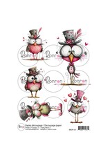 RONRON DESIGNS RONRON DESIGNS DRÔLES D'OISEAUX 2 RICE PAPER
