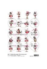 RONRON DESIGNS RONRON DESIGNS DRÔLES D'OISEAUX RICE PAPER