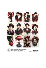 RONRON DESIGNS RONRON DESIGNS GOTHIQUE VALENTINE 10 RICE PAPER