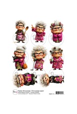 RONRON DESIGNS RONRON DESIGNS GRAND-MAMAN GROGNON RICE PAPER