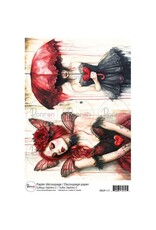 RONRON DESIGNS RONRON DESIGNS GOTHIQUE VALENTINE 6 RICE PAPER