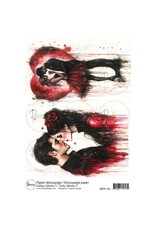 RONRON DESIGNS RONRON DESIGNS GOTHIQUE VALENTINE 3 RICE PAPER