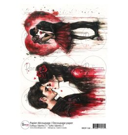 RONRON DESIGNS RONRON DESIGNS GOTHIQUE VALENTINE 3 RICE PAPER