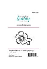 RONRON DESIGNS RONRON DESIGNS SYMPHONIE FLORALE 2 FOAM STAMP
