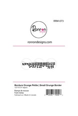 RONRON DESIGNS RONRON DESIGNS BORDURE GRUNGE PETITE FOAM STAMP