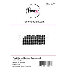 RONRON DESIGNS RONRON DESIGNS FOND CARRÉ FOAM STAMP