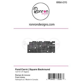 RONRON DESIGNS RONRON DESIGNS FOND CARRÉ FOAM STAMP